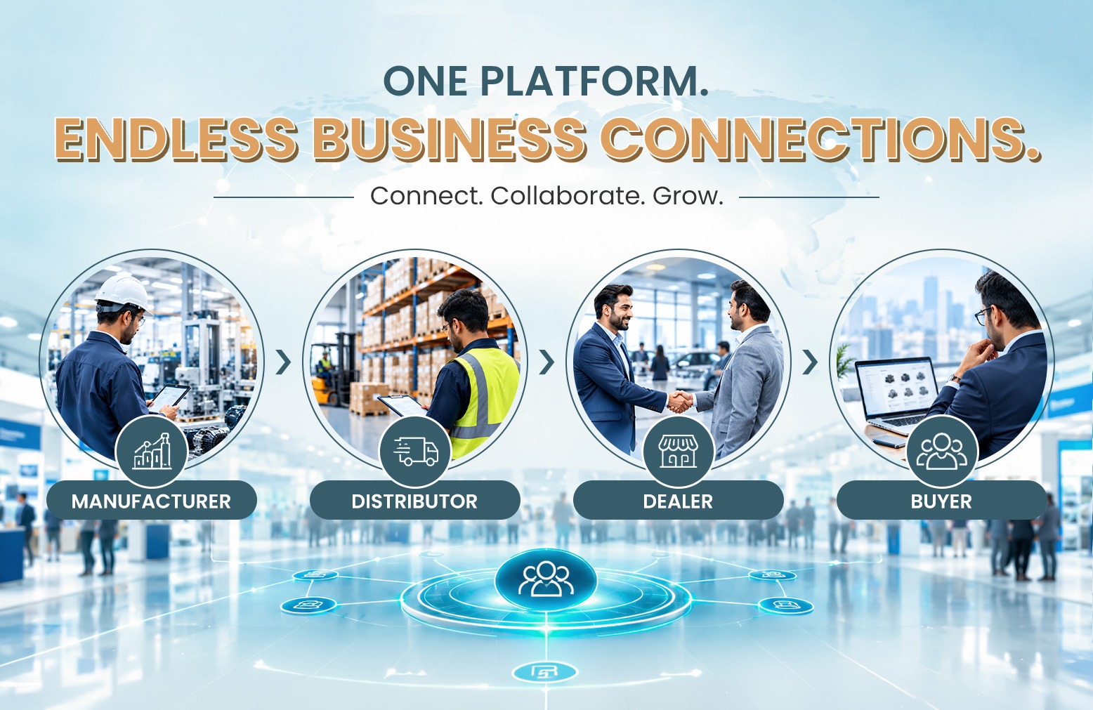 One platform banner